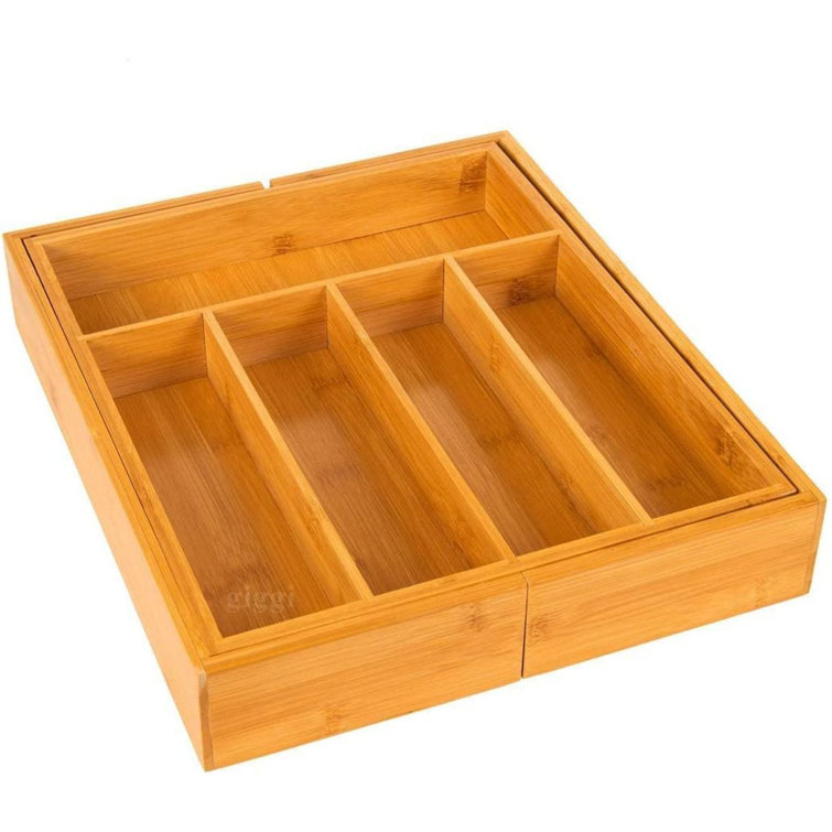 Union Rustic Extendable Cutlery Tray Wayfair.co.uk